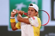 Sebastian Baez will take on Casper Ruud in an all-seeded affair.